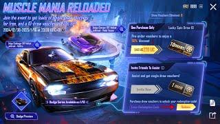 Muscle Mania Reloaded Event & Redemption Code Explained In PUBG Mobile