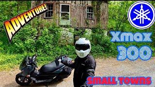 Yamaha Xmax 300 Riding Adventure/Scenic Backroads to Historic Small Towns