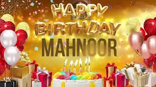 MAHNOOR - Happy Birtahday Mahnoor