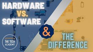 The Difference Between Hardware and Software Explained Simply for Beginners by The Tech Academy