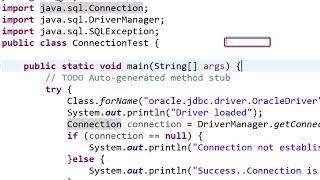 JDBC- Oracle - Eclipse - Errors and Solutions