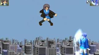 MUGEN長門有希VS長門有希2巨大娘Nagato Yuki VS Nagato Yuki 2 GIANTESS huge daughter  1 涼宮ハルヒの憂鬱 haruhi