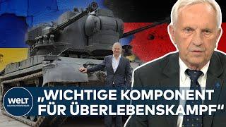 UKRAINE-KRIEG: Darum ist der Flag-Panzer Gepard eine hervorragende Waffe | WELT Hintergrund