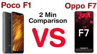 Poco F1 Vs Oppo F7 Comparison | Specifications | Which one you Should Buy ? |