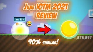 REVIEW NEW IOTM JUNE 2021 + WEIRD SETS | GROWTOPIA