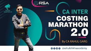 रामबाण  COST 1 DAY MARATHON | जीत पक्की है  | BEST REVISION  by CA RAHUL GARG |