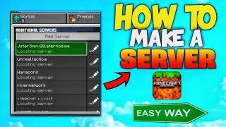 How to make 24/7 Minecraft server | How To Create Server In Minecraft pe 1.19 In Hindi