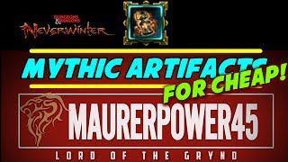 NeverWinter Upgrading Artifacts for CHEAP! (Up to mod 11)