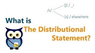 Distributional Statement