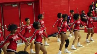 WSSU Cheerleaders (College Stomp and Shake Cheers, Chants and Dances )