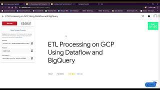 ETL Processing on GCP Using Dataflow and BigQuery
