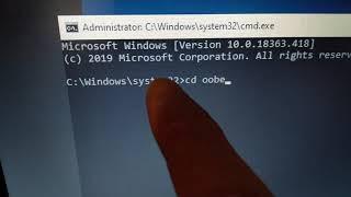 oobe error windows 10 installation