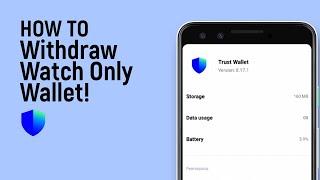 How to Withdraw From Watch Only Wallet [easy]