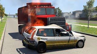 Student Driver Fails & Crashes 8 | BeamNG.drive