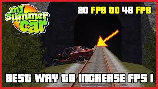 My Summer Car - Best Way To Increase FPS ! Modern Optimization Plugin (MOD) | Ogygia Vlogs