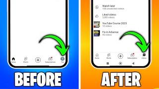 Fix YouTube Library Option Not Showing in YouTube (library option missing on home screen YouTube)
