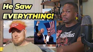 Witness to Attempt on Trump's Life Speaks Out!