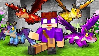 FAMÍLIA de DRAGÃO TERROR TERRÍVEL no Minecraft!!