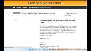 Download Epson Perfection V600 Photo Scanner Driver for Windows 11/10/8/7 (2023 updated)