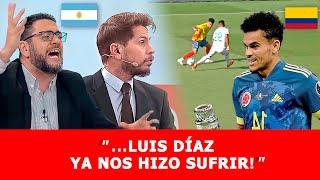 ESTO DICE LA PRENSA ARGENTINA de LUIS DÍAZ y la FINAL contra COLOMBIA A MUY POCO DEL PARTIDO!