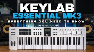 Arturia's NEW Keylab Essential mk3 MIDI Keyboard - Everything you need to know!