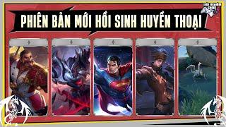 5 Chỉnh Sửa Tướng Phiên Bản Mới Nakroth, Rourke, Superman #pbmTNG