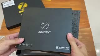 Unboxing DSP ZEVOX ZD 10.8 pro DSD , chip proc FULL ASAHI KASEI 768 khz / 32 bit Hi-RES