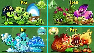 Random 15 Team Plants & Mint LEVEL 1 Battlez - Who Will Win? - Pvz 2 Team Plant vs Team Plant