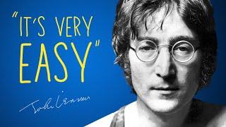 John Lennon's 'EASY' Songwriting Formula