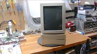 Preparing a 1989 Apple Macintosh IIci to be used with an Apple Portrait Display