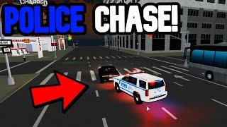 POLICE CHASE! | POLICESIM NYC - Roleplay (Roblox)