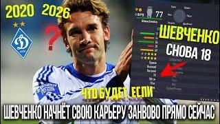 ЧТО БУДЕТ, ЕСЛИ.... АНДРЕЙ ШЕВЧЕНКО НАЧНЁТ КАРЬЕРУ ИГРОКА ЗАНОВО ПРЯМО СЕЙЧАС | FIFA 21 ПЕРЕЗАГРУЗКА