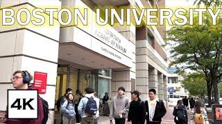 Boston University (BU) · Walking Tour · 4K