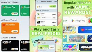 Amazon Gift Card Earning Apps || Game Reward App || Free Amazon Gift Card Codes