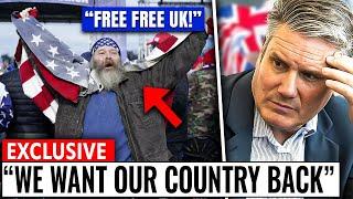 Breaking News: Massive Rally in the UK: "We Want Our Country Back" Chant