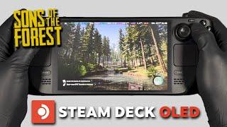 Sons of the Forest | Steam Deck Oled Gameplay | Steam OS