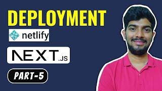 Build and Deploy Nextjs Project to Netlify Using GitHub | Nextjs Basics Series