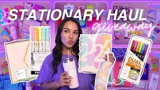  aesthetic back to school supplies haul  stationery essentials ALL FOR YOU