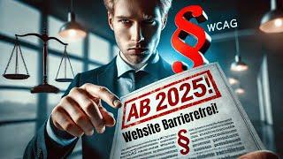 Barrierefreie Websites: Was man wissen muss! (Gesetze, WCAG, Tools & Tipps)