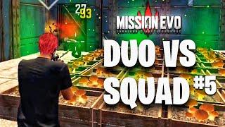 MISSION EVO - SERIE DUO VS SQUAD - RAIDANDO TOP 1 ONLINE