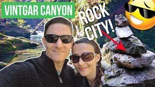 Vintgar Canyon - Amazing Rock Tower City! - How To Travel With Kids - Vintgar Gorge