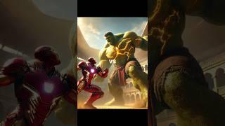 Iron Man vs Hulk fighting scene | ( Iron Man. Hulk. Spider-Man. Thor .) #ironman #hulk #thor