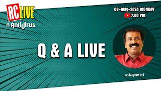 Q & A LIVE | 06-May-2024 | Ravichandran C
