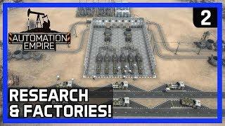 How To BUILD a PERFECT Starter FACTORY! - Automation Empire Gameplay Ep 2