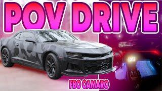 POV 5th Gen Camaro Drive | FBO Camaro Muffler Delete v6 Camaro POV Drive | Modified Camaro POV Drive