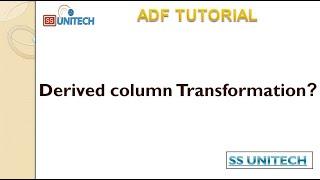 Derived Column Transformation in Mapping Data Flow in Azure Data Factory | adf tutorial part 51