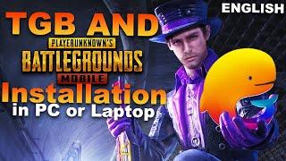 Install TGB or Tencent Gaming Buddy or Chinese Gameloop and PUBG Mobile in PC - ENGLISH