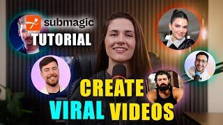 Create VIRAL Videos with Submagic 2024 | EASY TUTORIAL