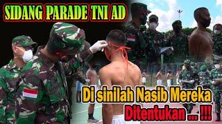 Tes TNI Yang Paling Menegangkan, Sidang Parade TNI AD  | Tes  Panthukir TNI AD | Rekrutmen TNI AD