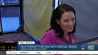 Tele-therapy for kids with special needs